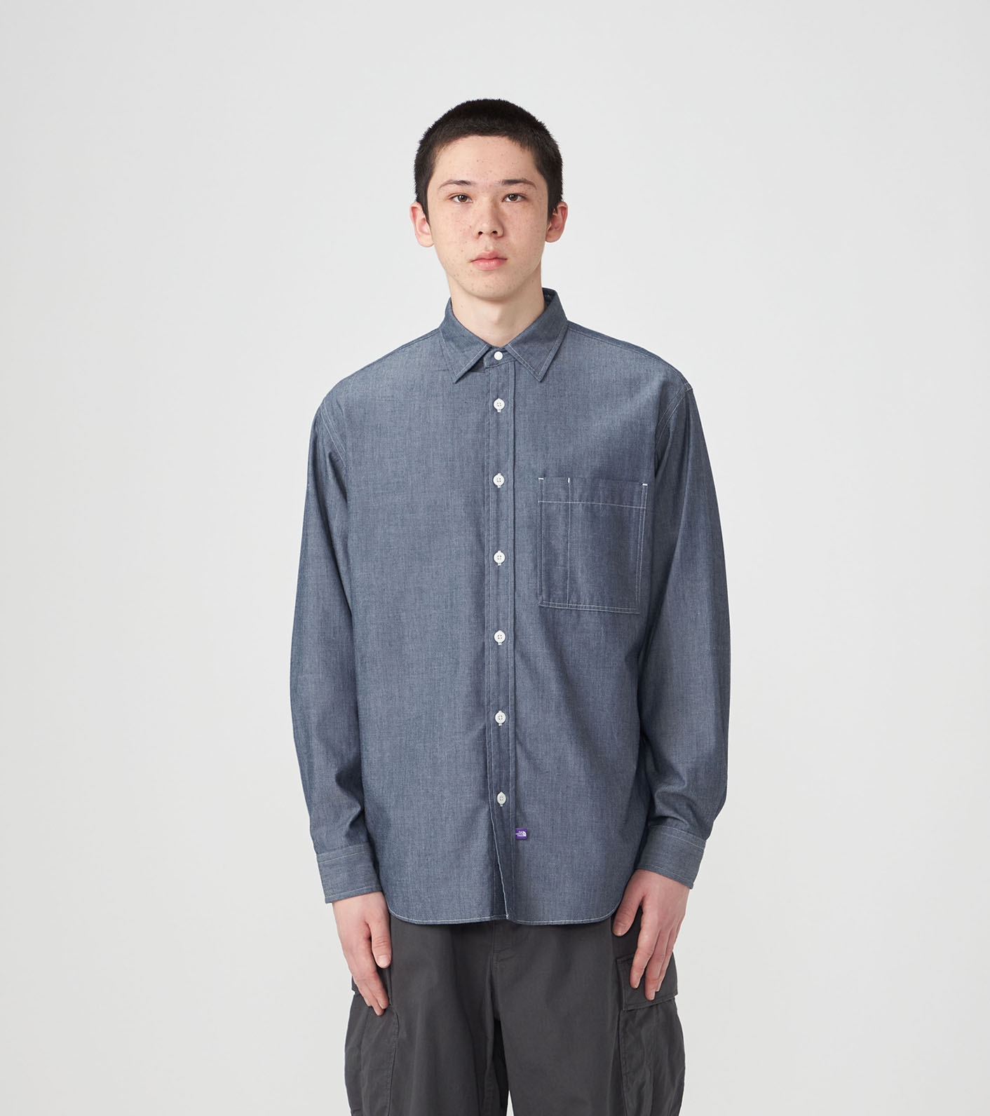 Regular Collar Chambray Field Shirt