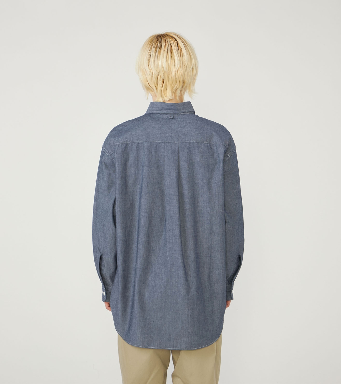 Regular Collar Chambray Field Shirt