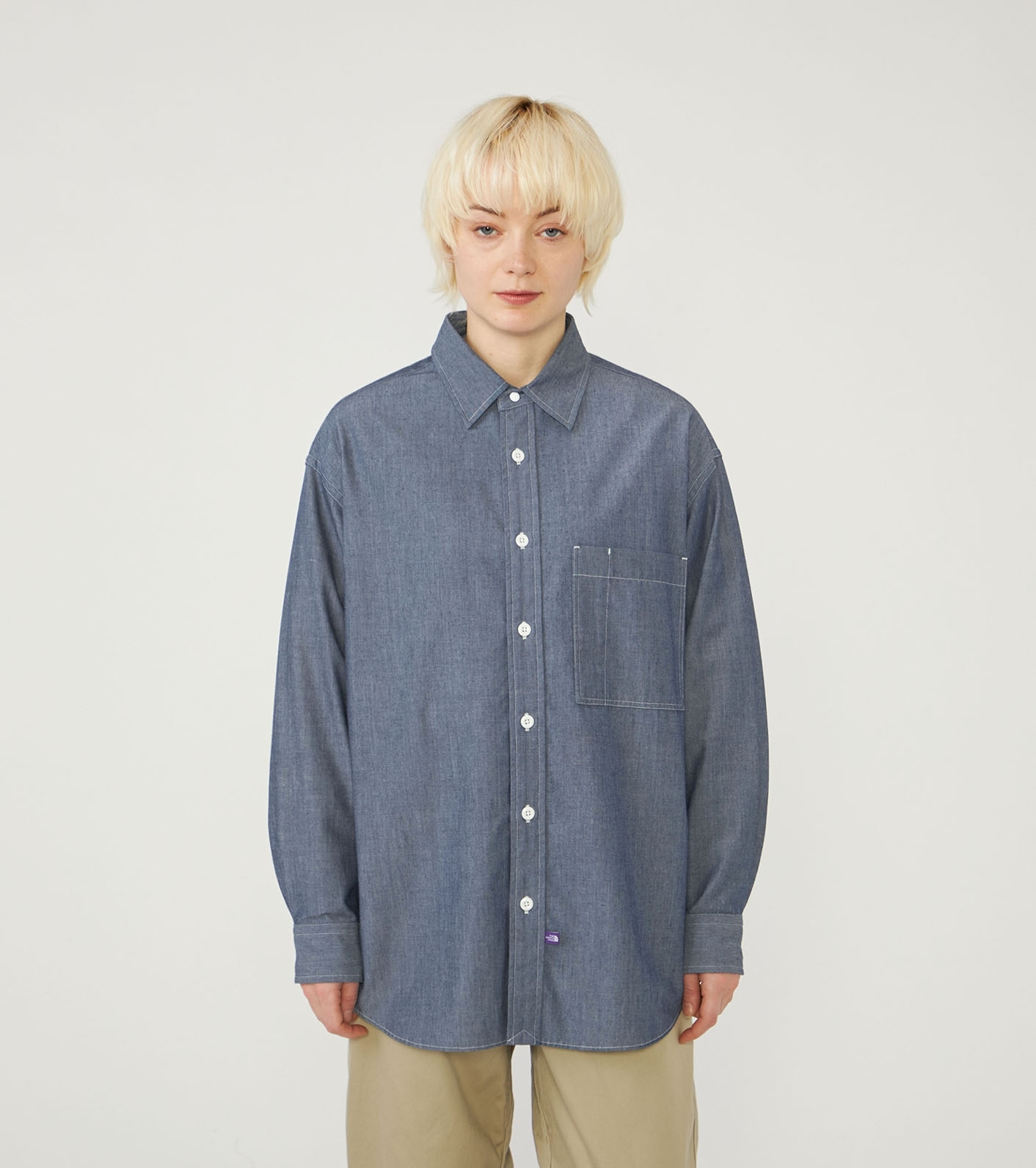 Regular Collar Chambray Field Shirt