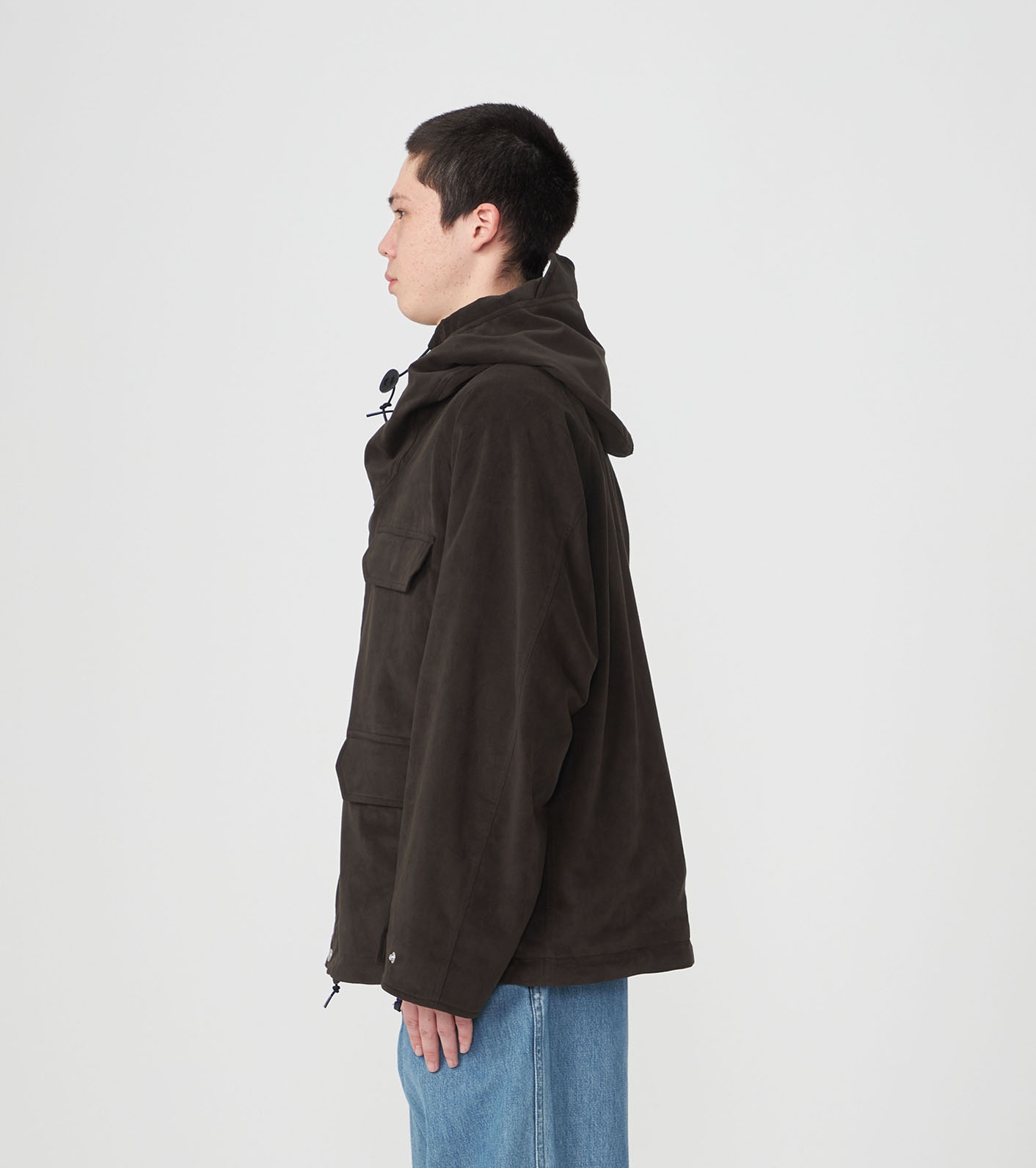 Synthetic Leather Mountain Parka
