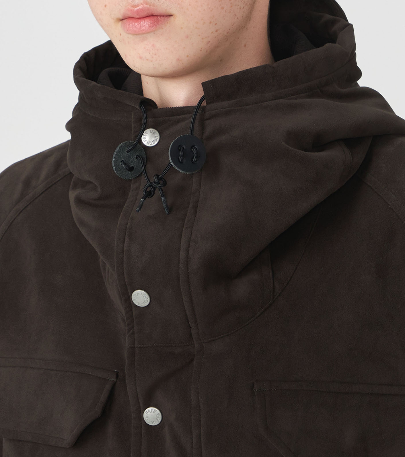 Synthetic Leather Mountain Parka