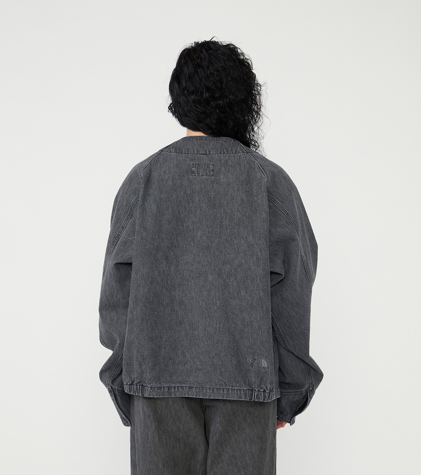 Linen Cotton Denim Field Cardigan