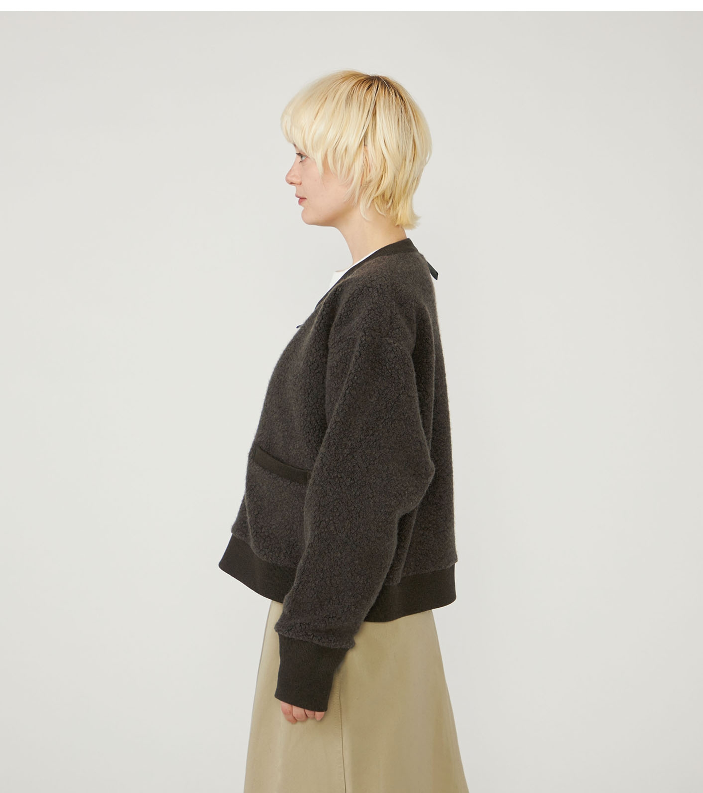 PLAS Fleece Field Cardigan