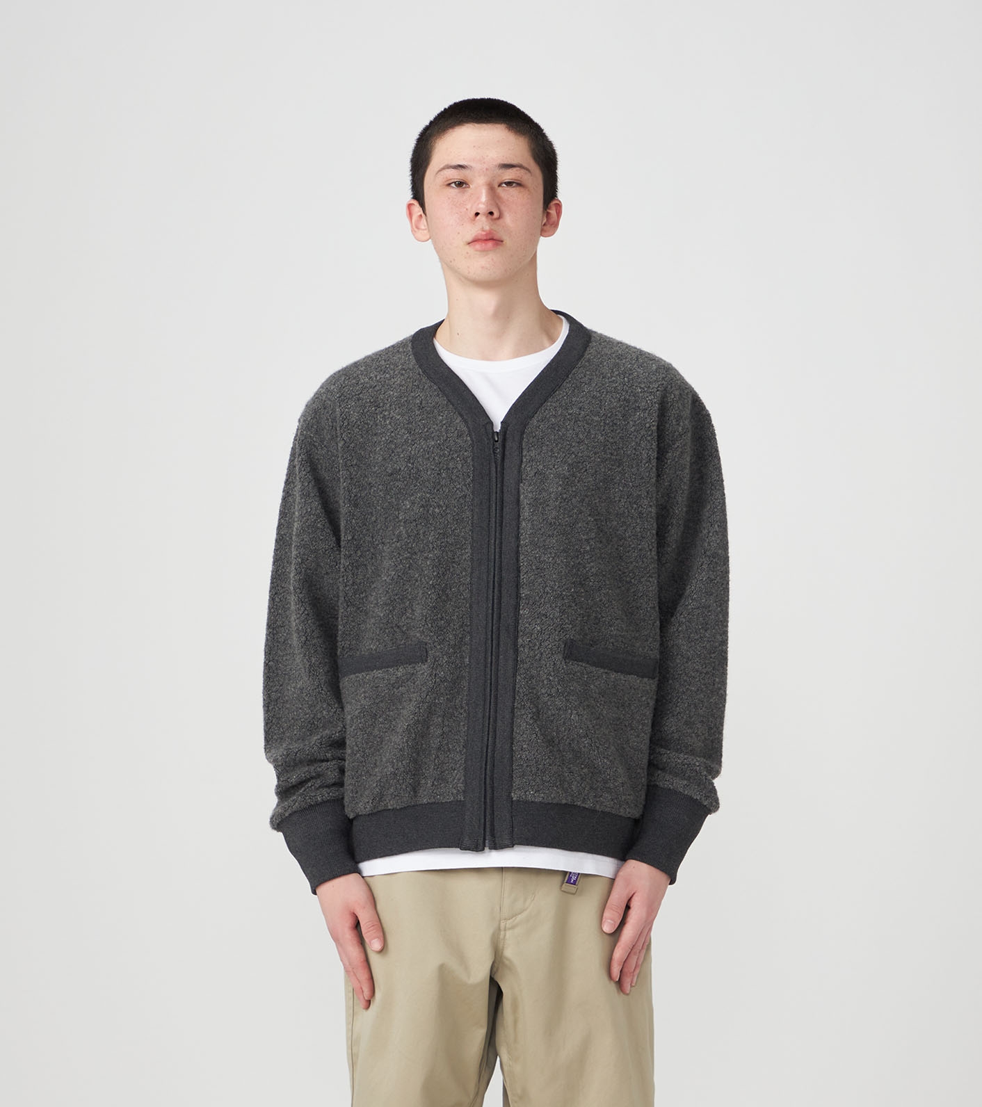 PLAS Fleece Field Cardigan