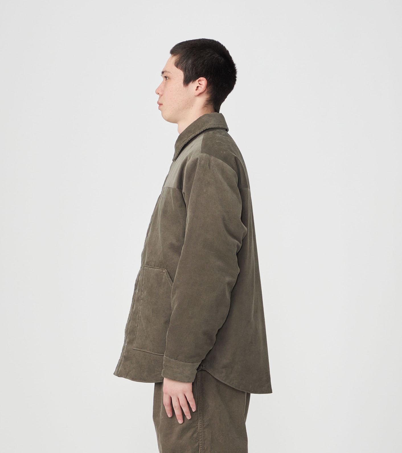 Corduroy Field Insulation Shirt Jacket