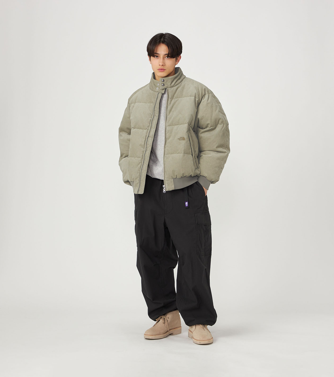 Corduroy Field Down Jacket