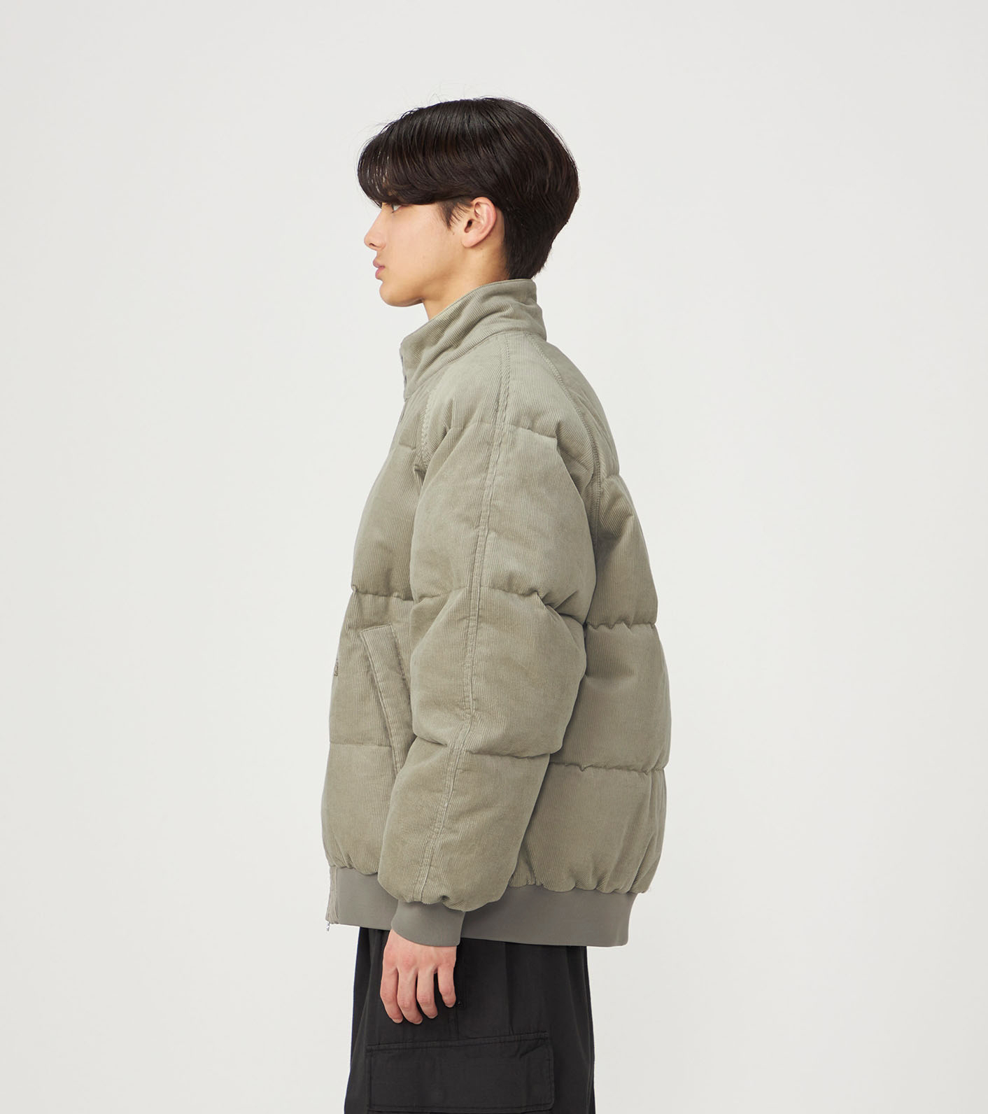 Corduroy Field Down Jacket