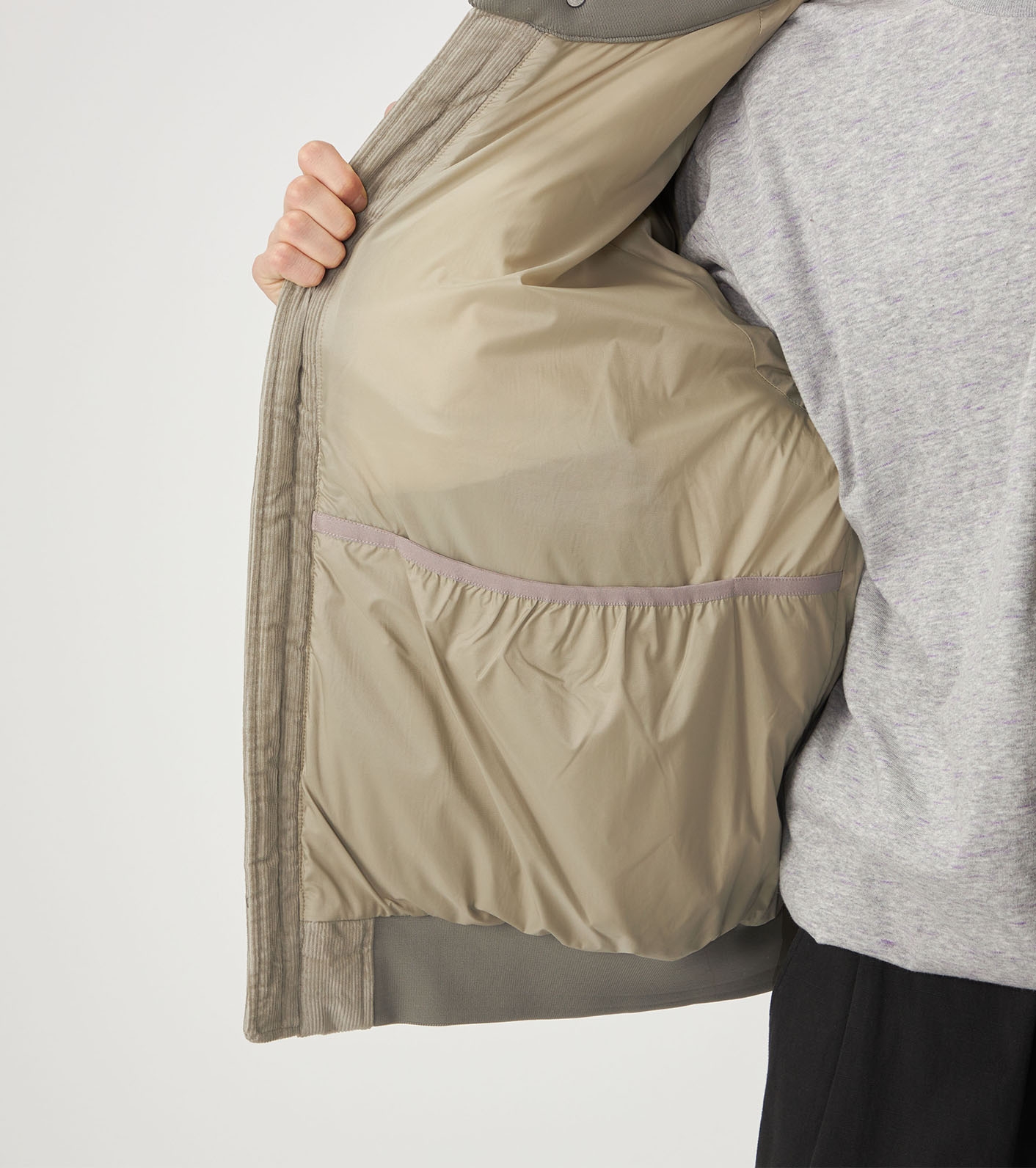 Corduroy Field Down Jacket