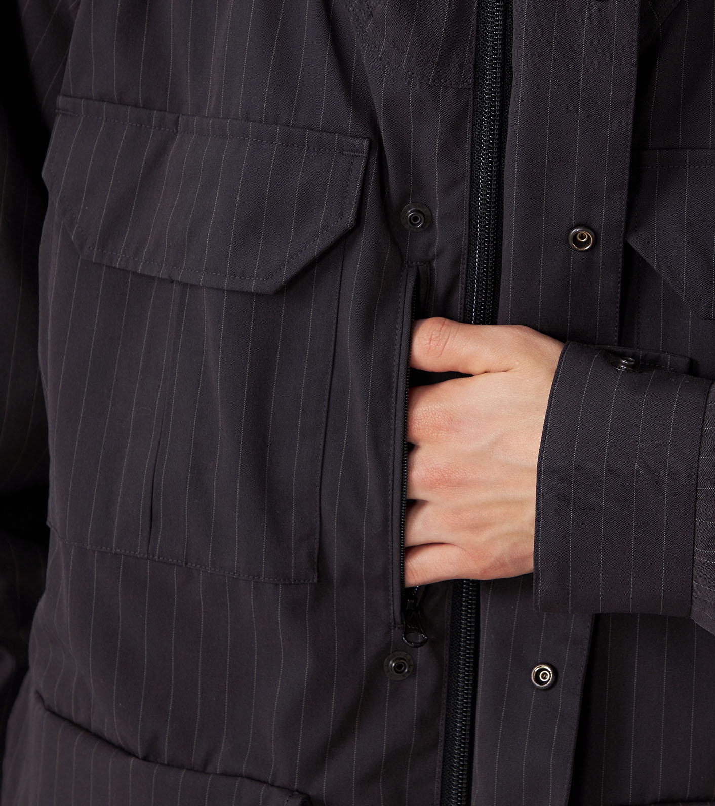 65/35 Striped Mountain Parka