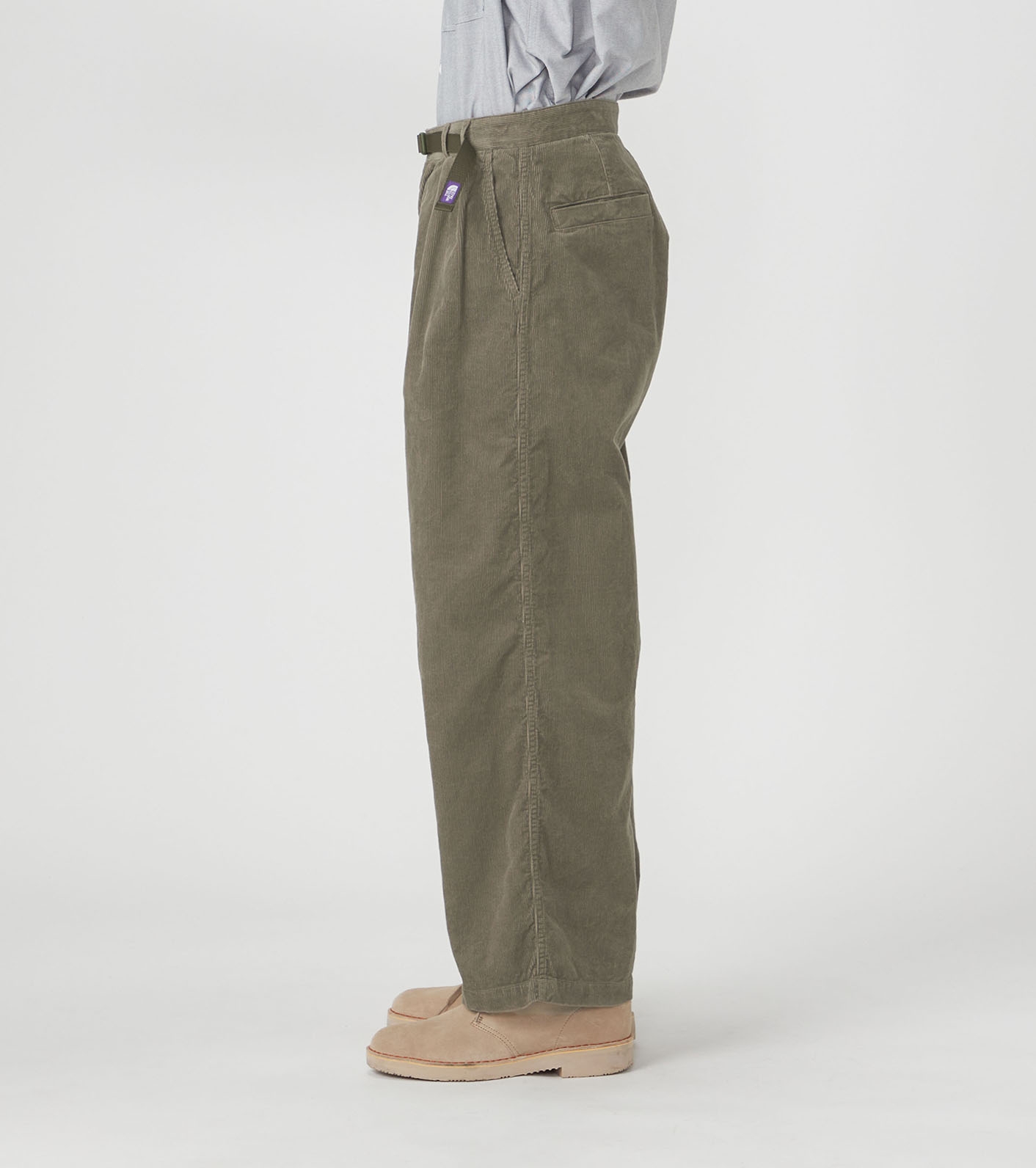 Corduroy Wide Straight Field Pants