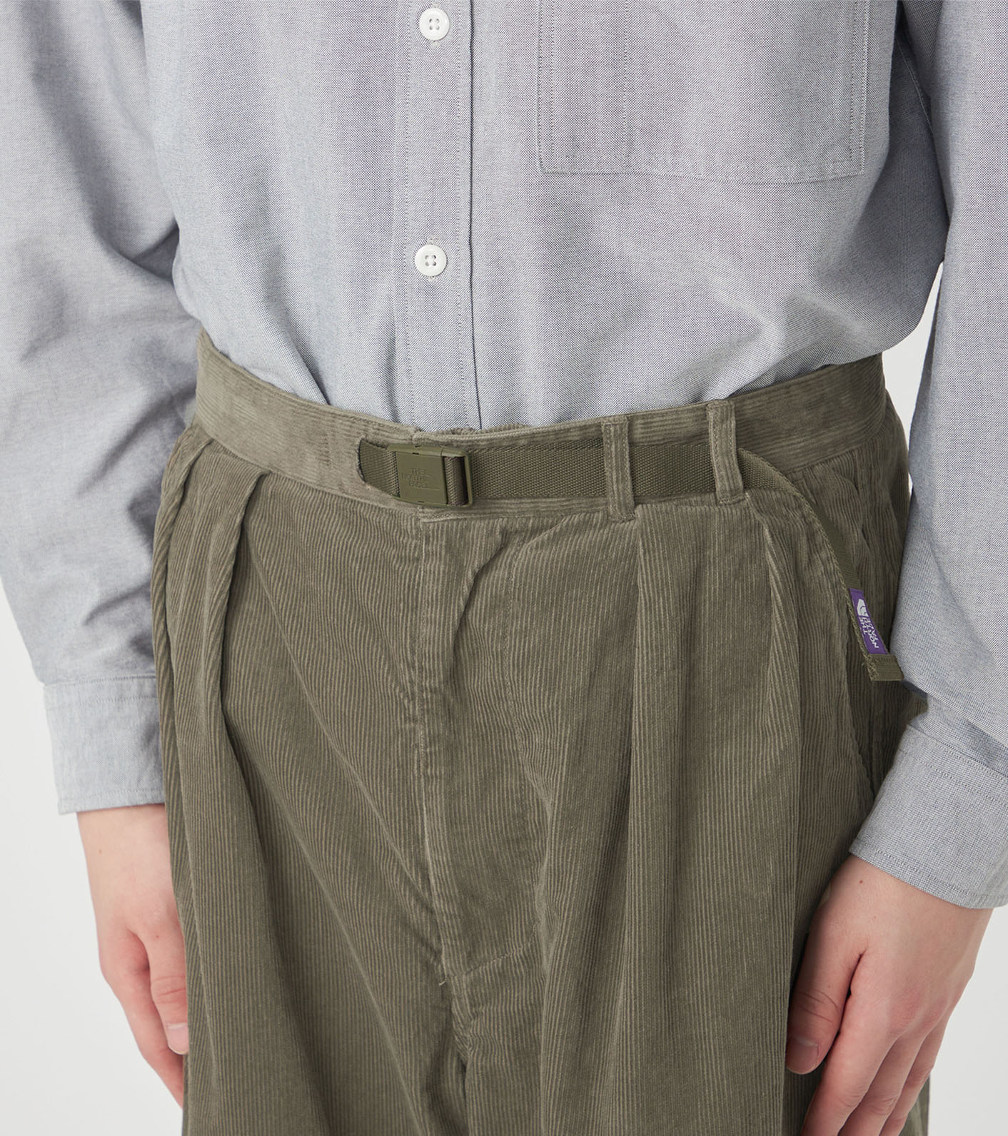 Corduroy Wide Straight Field Pants