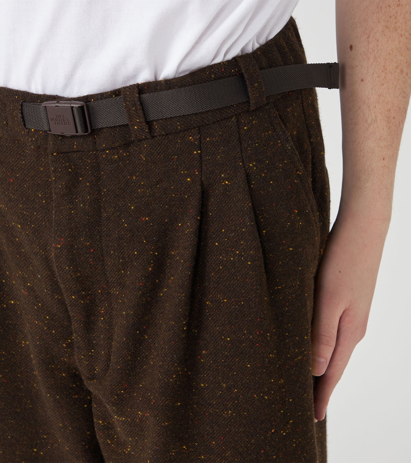 Cotton Wool Color Nep Field Pants