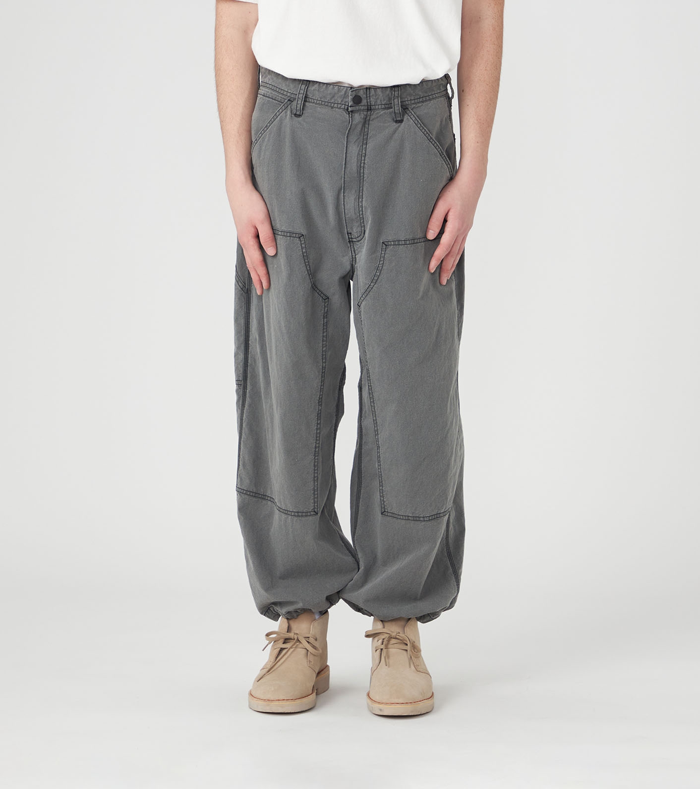 Cotton Nylon Weather Double Knee Pants