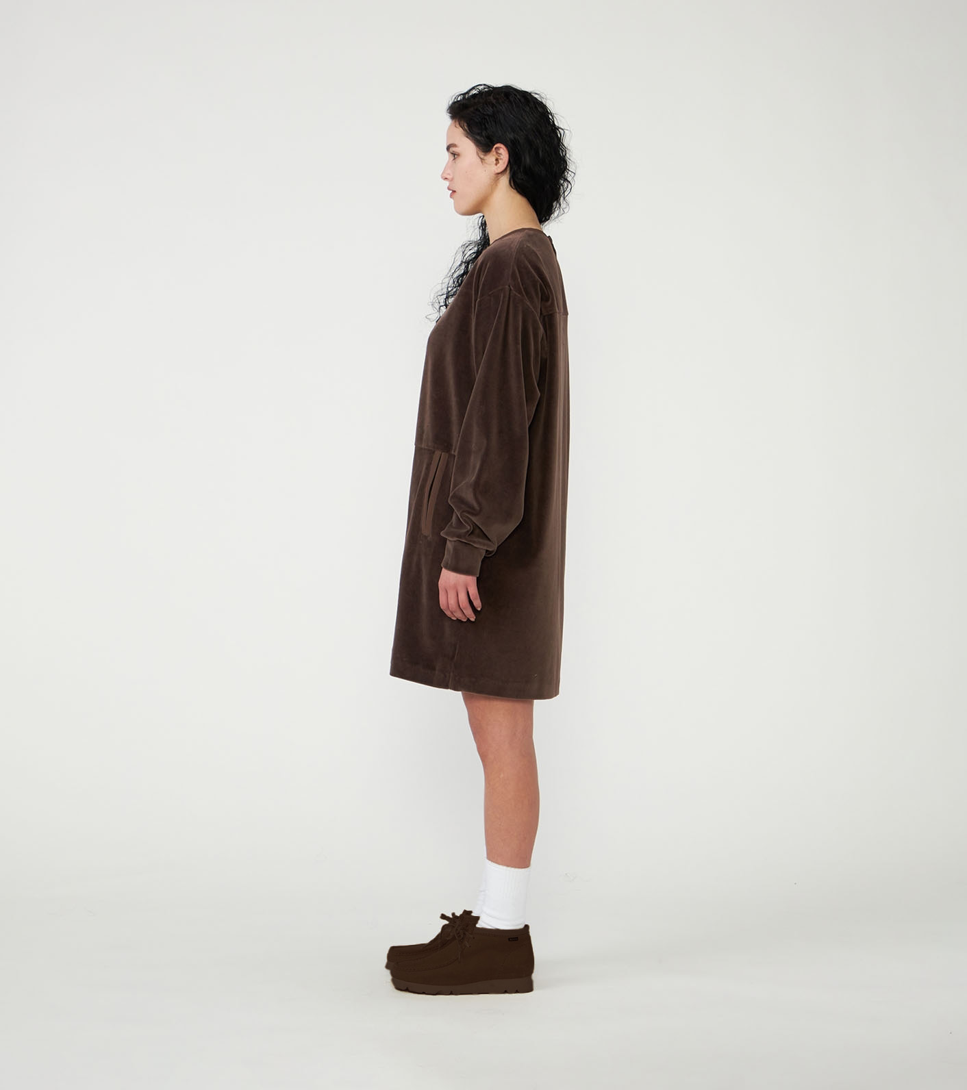 Field Velour Dress