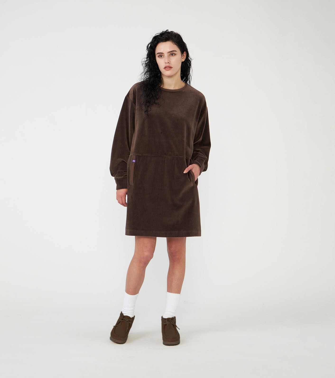 Field Velour Dress