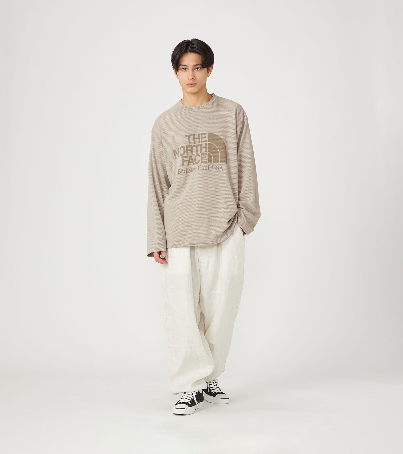 Mesh Field Long Sleeve Tee