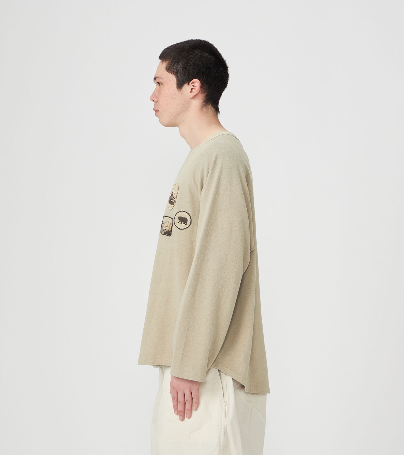 Garment Dyed Field Baseball Tee