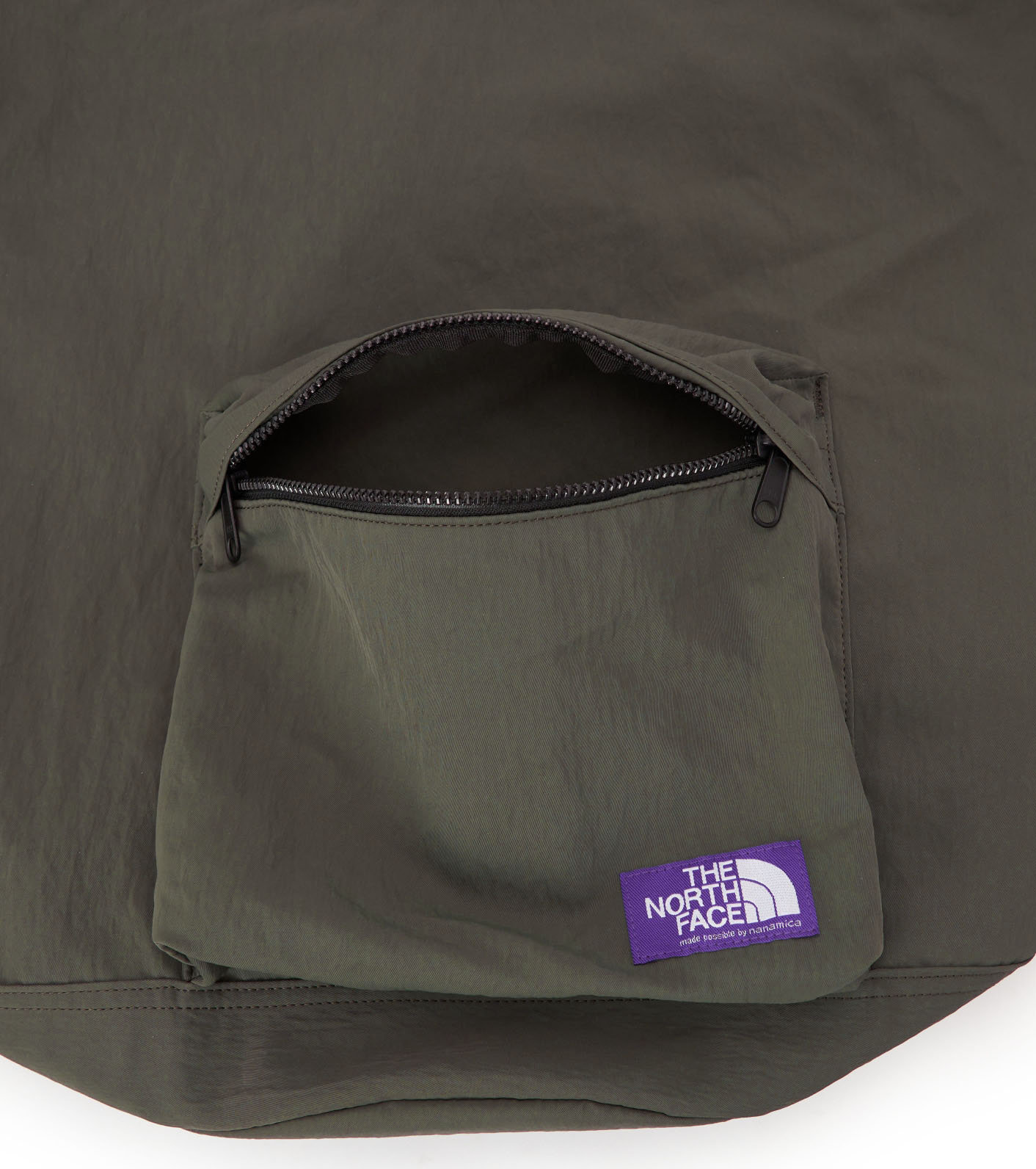 Nylon Twill Bucket Bag