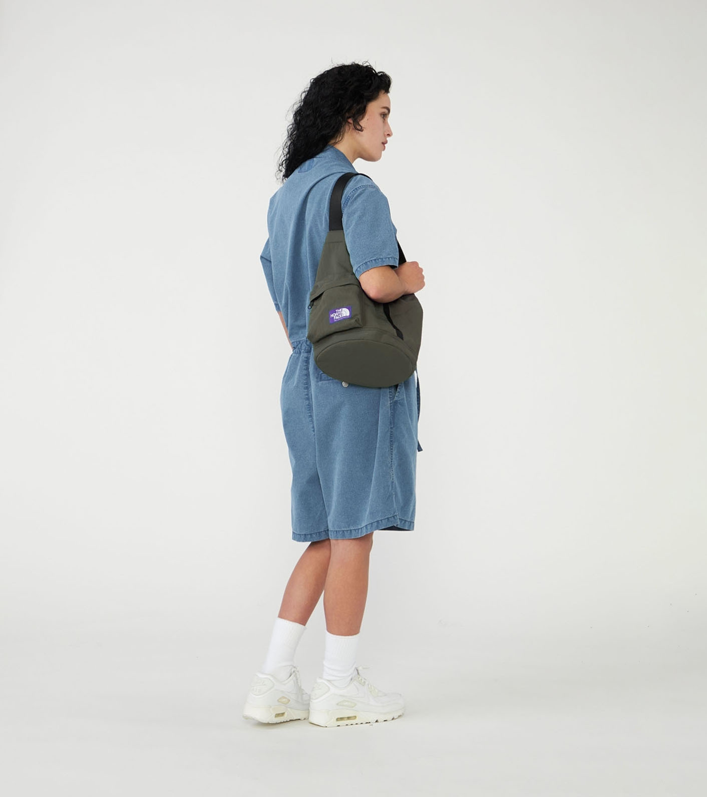 Nylon Twill Bucket Bag S