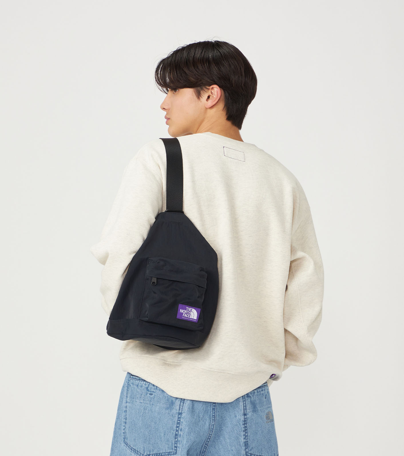 Nylon Twill Bucket Bag S