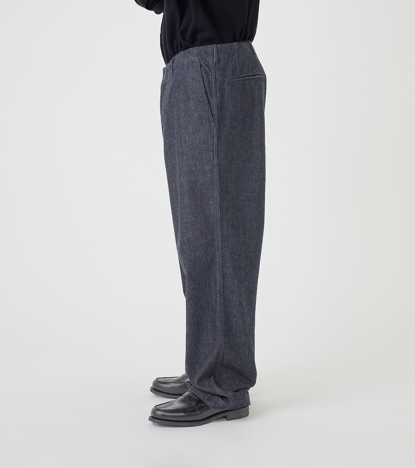 Wide Denim Pants