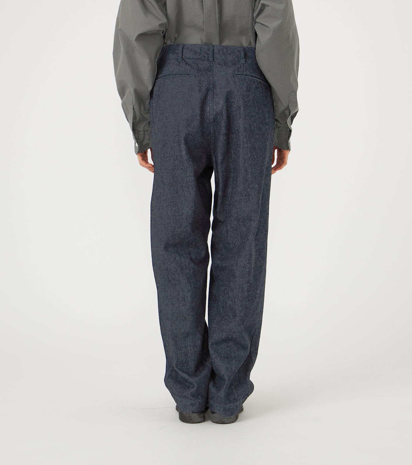 Wide Denim Pants