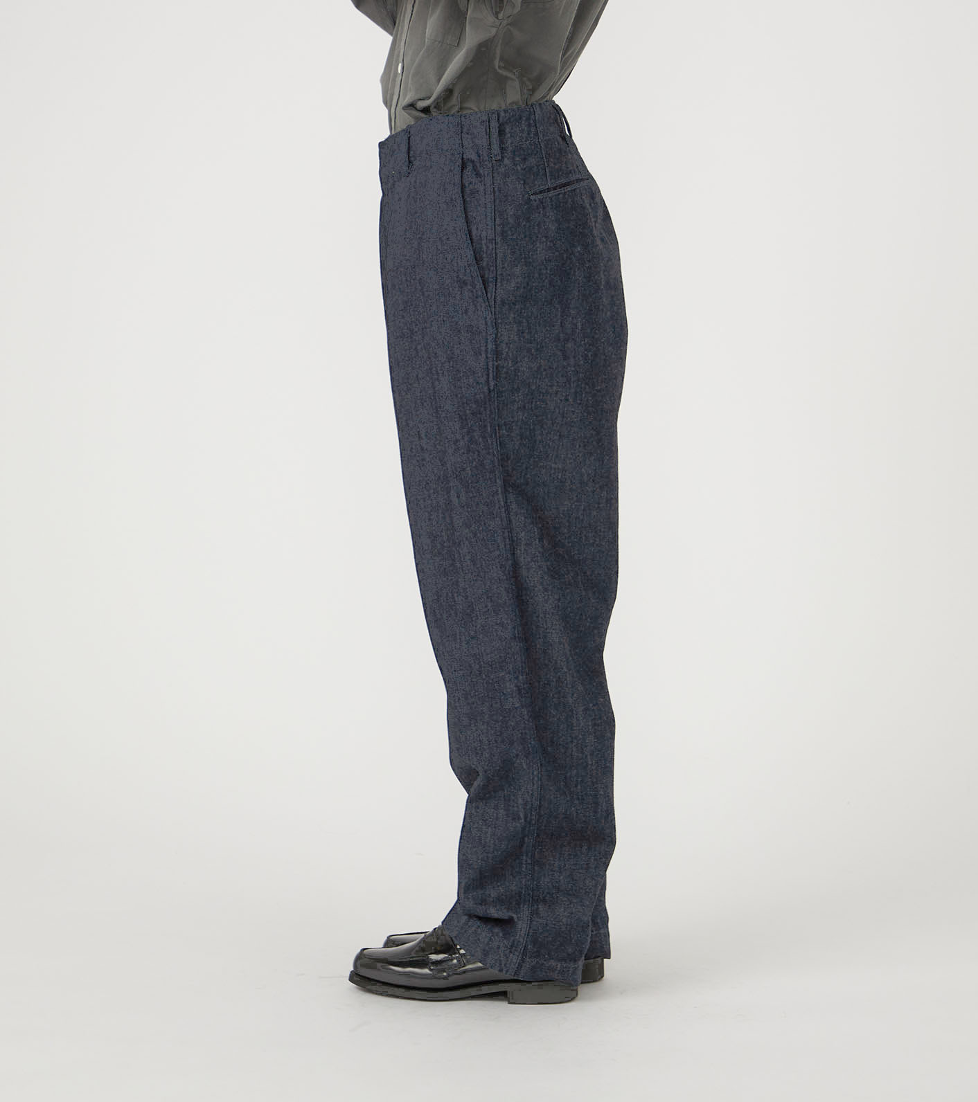 Wide Denim Pants