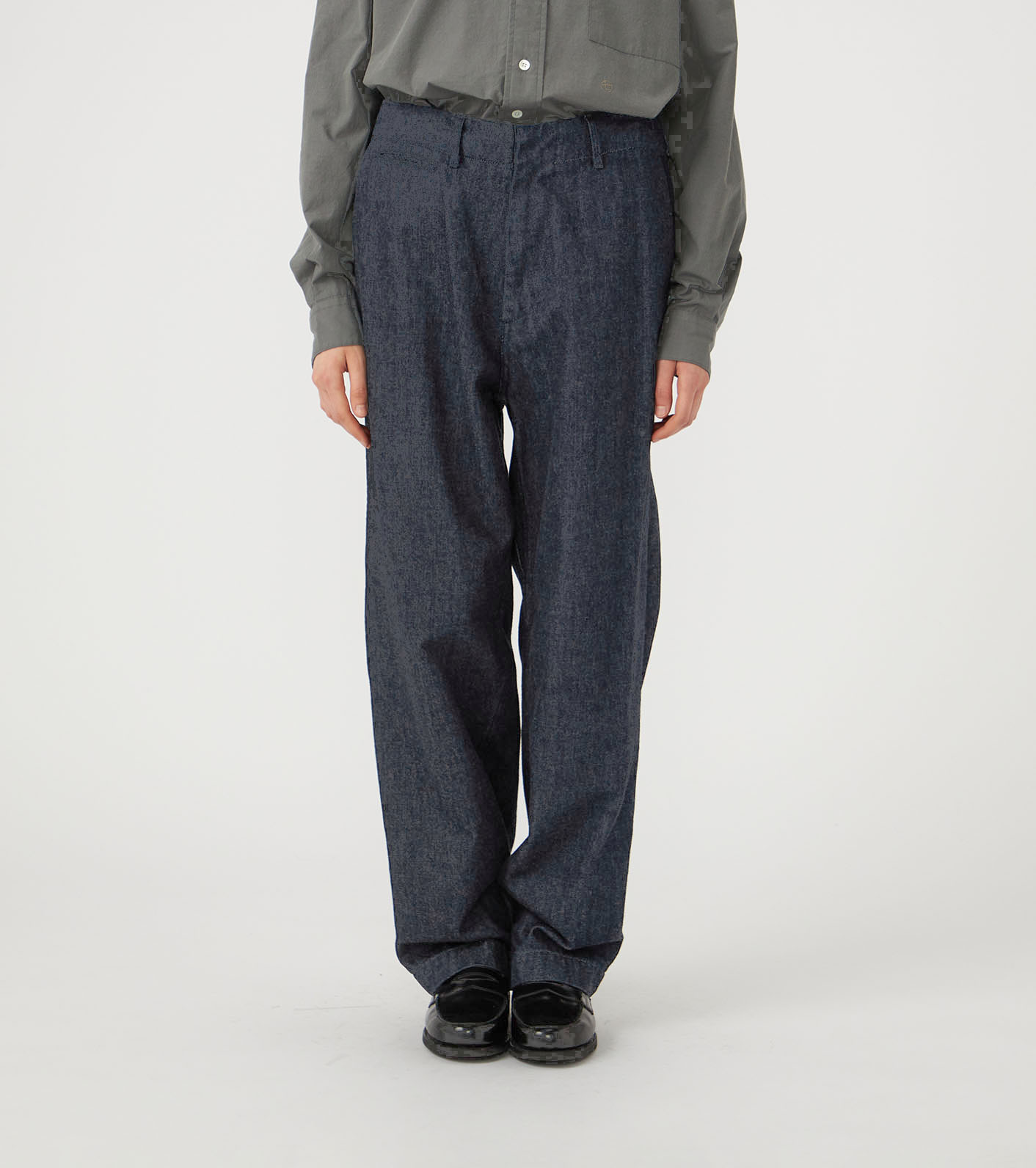 Wide Denim Pants