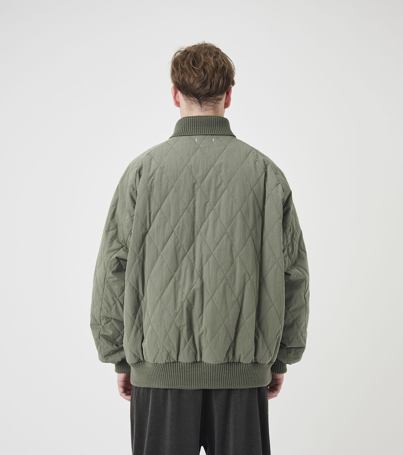 OOAL Quilting Varsity Jacket