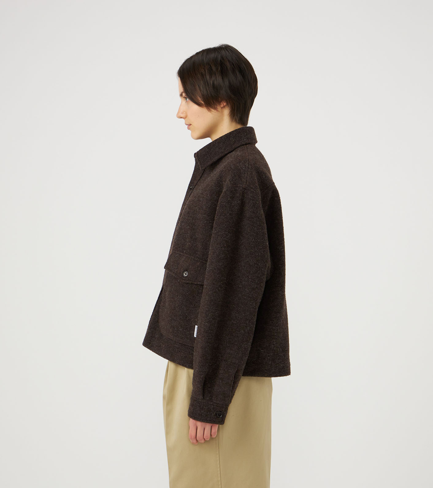 OOAL WINDSTOPPER Sliver Knit Jacket