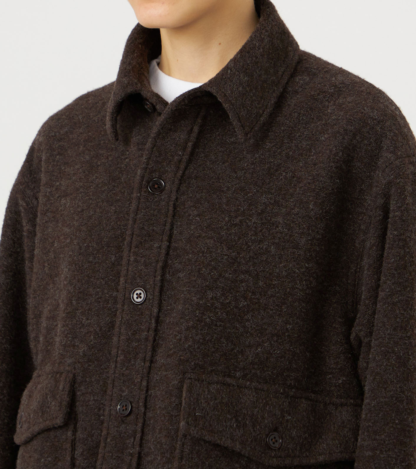 OOAL WINDSTOPPER Sliver Knit Jacket