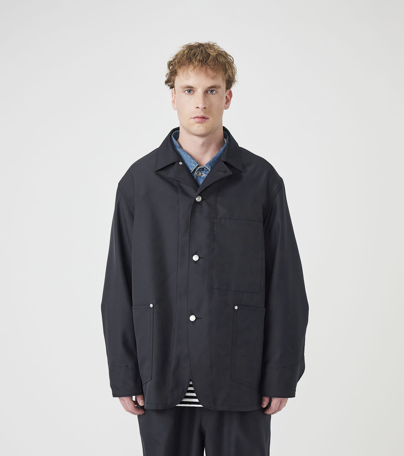 Polyester Twill Coverall Jacket
