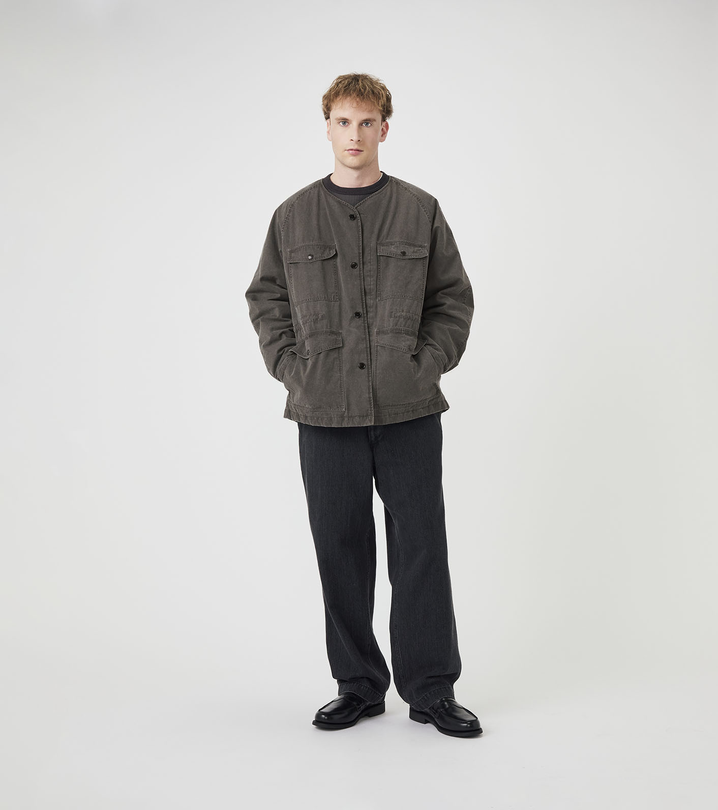 Cotton CORDURA Insulation Collarless Jacket