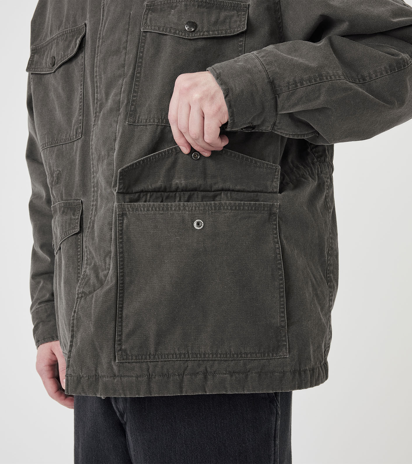 Cotton CORDURA Insulation Collarless Jacket