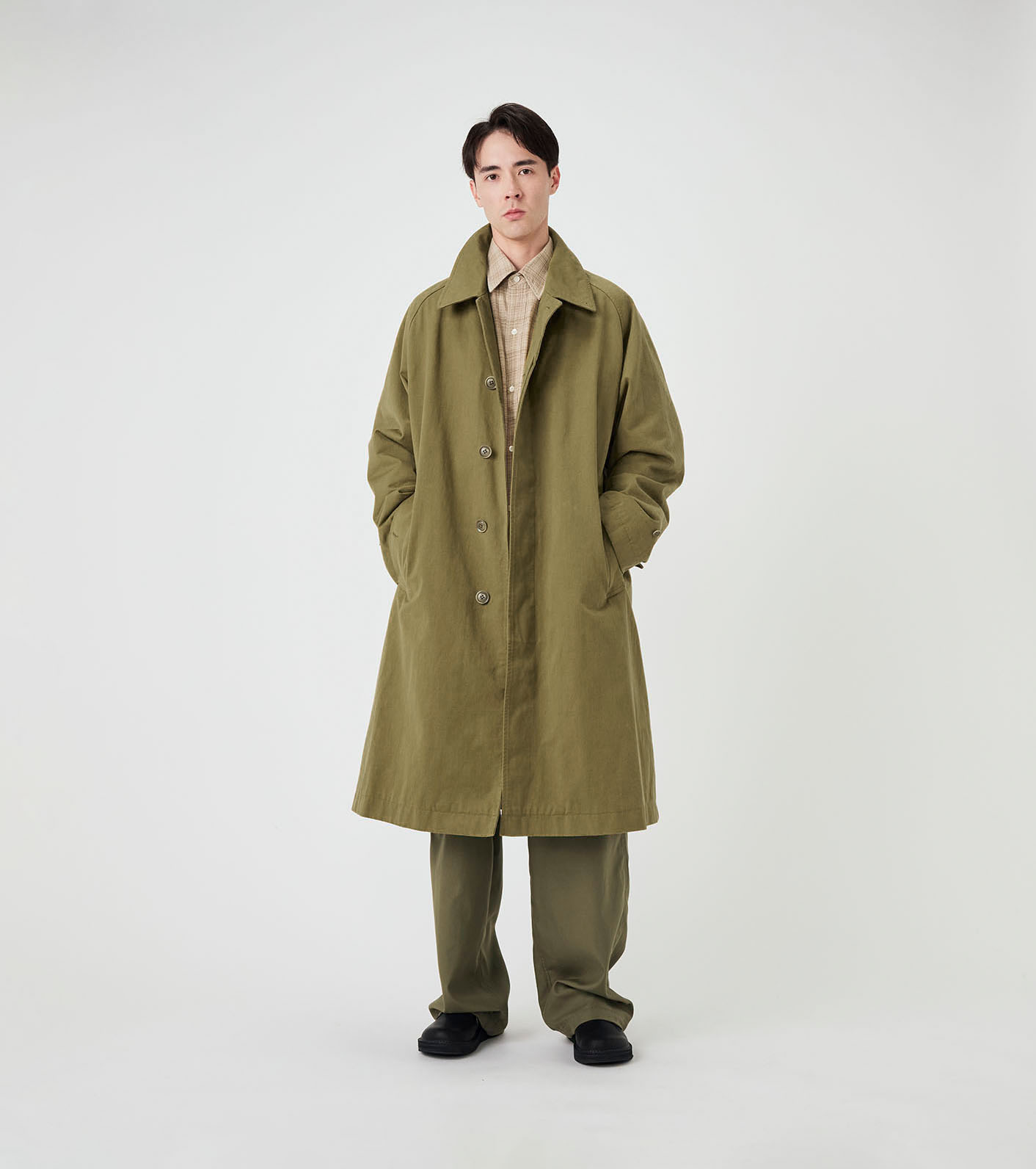 Cotton CORDURA WINDSTOPPER Balmacaan Coat