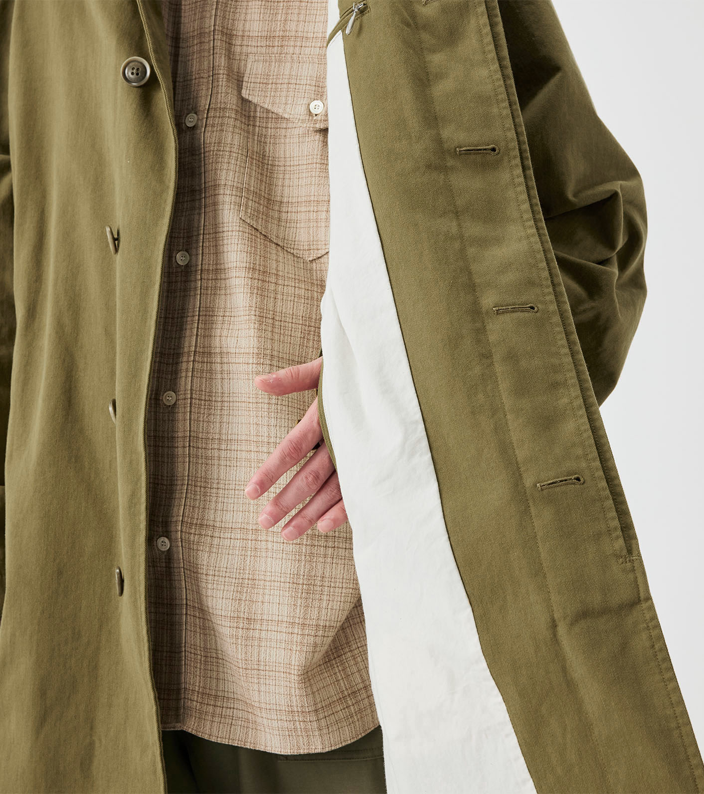 Cotton CORDURA WINDSTOPPER Balmacaan Coat