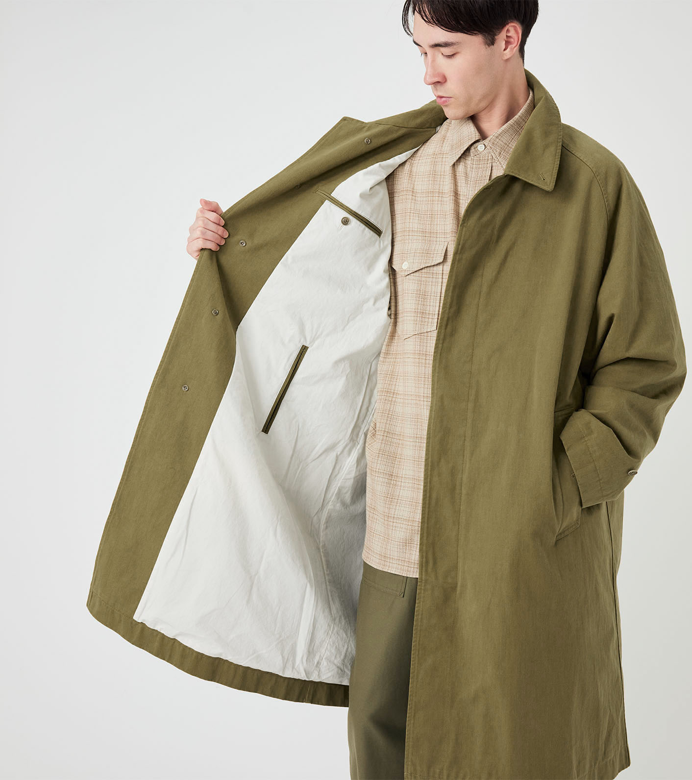 Cotton CORDURA WINDSTOPPER Balmacaan Coat