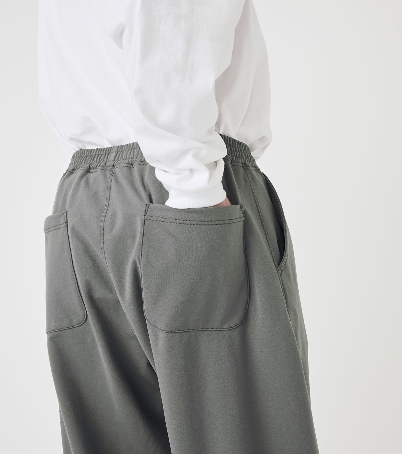 OOAL Polyester Pile Sweatpants