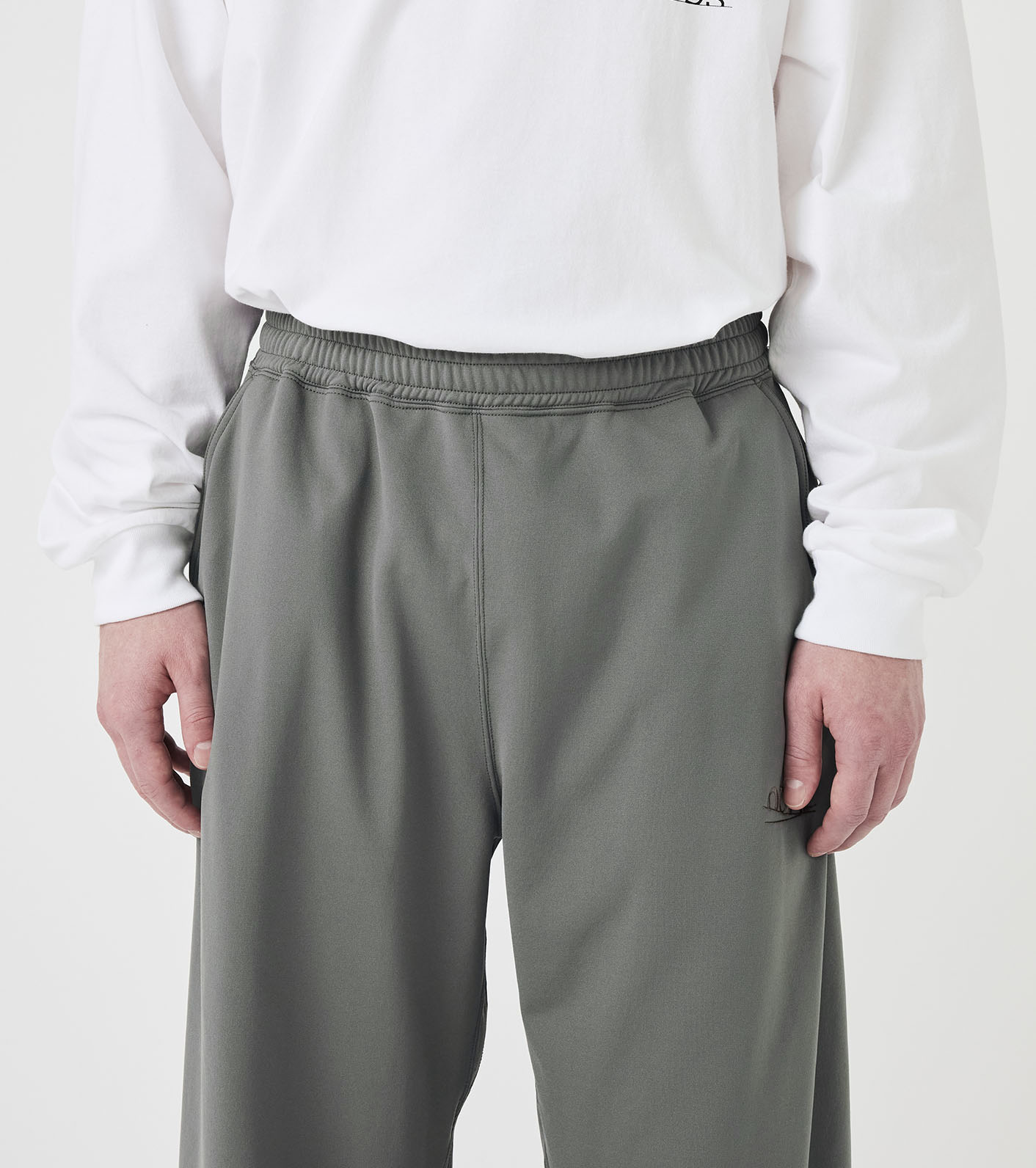 OOAL Polyester Pile Sweatpants