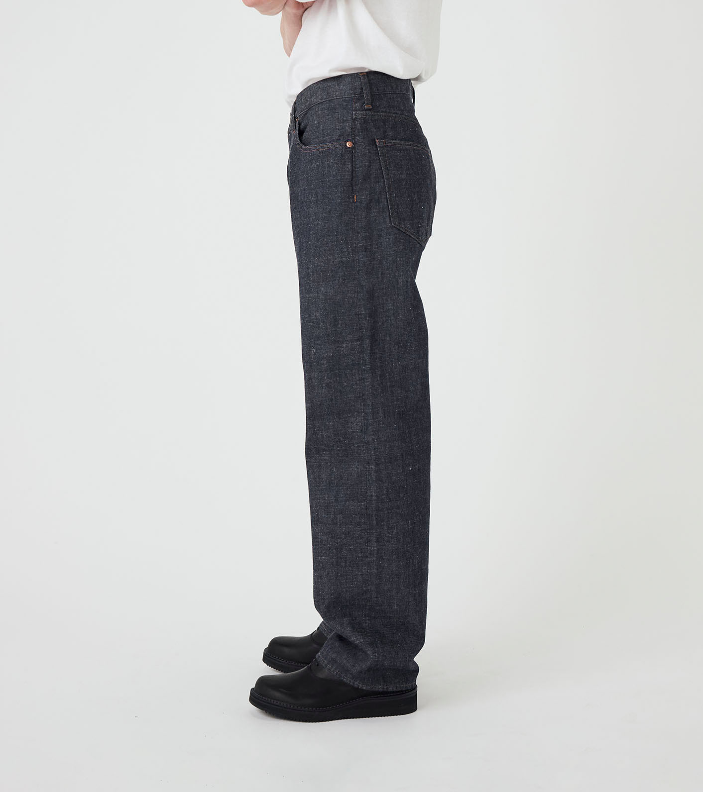 Selvage Denim Straight Pants