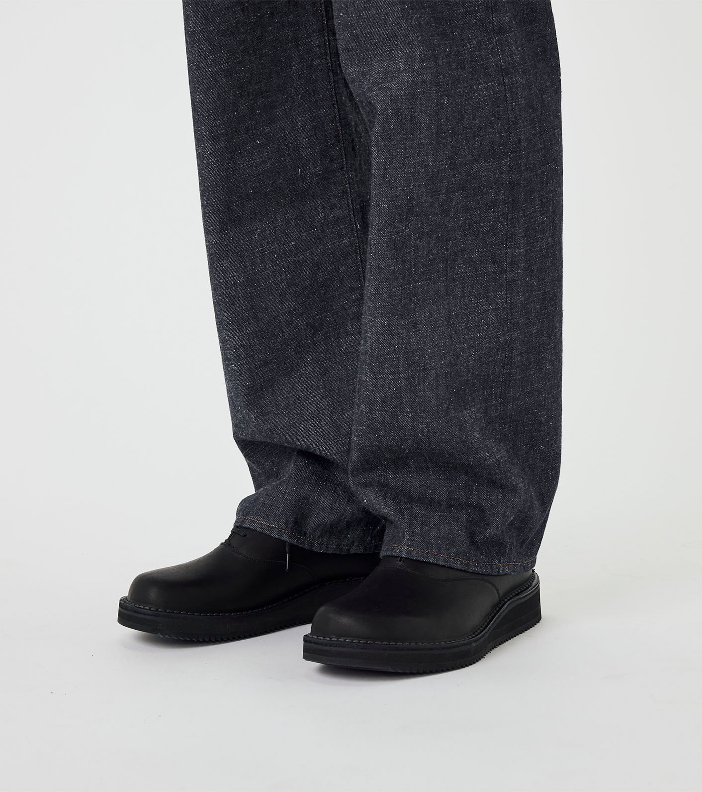 Selvage Denim Straight Pants