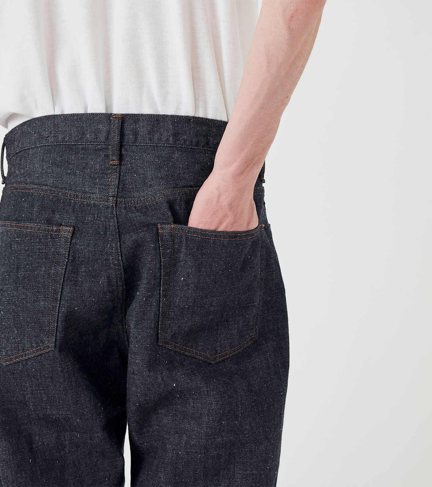 Selvage Denim Straight Pants