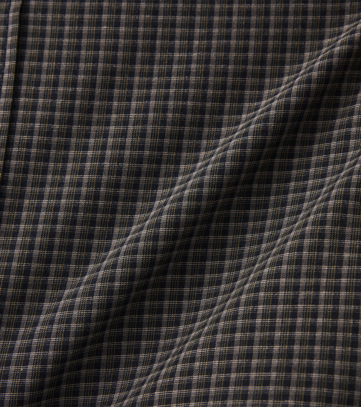 Micro Plaid Wind Shirt