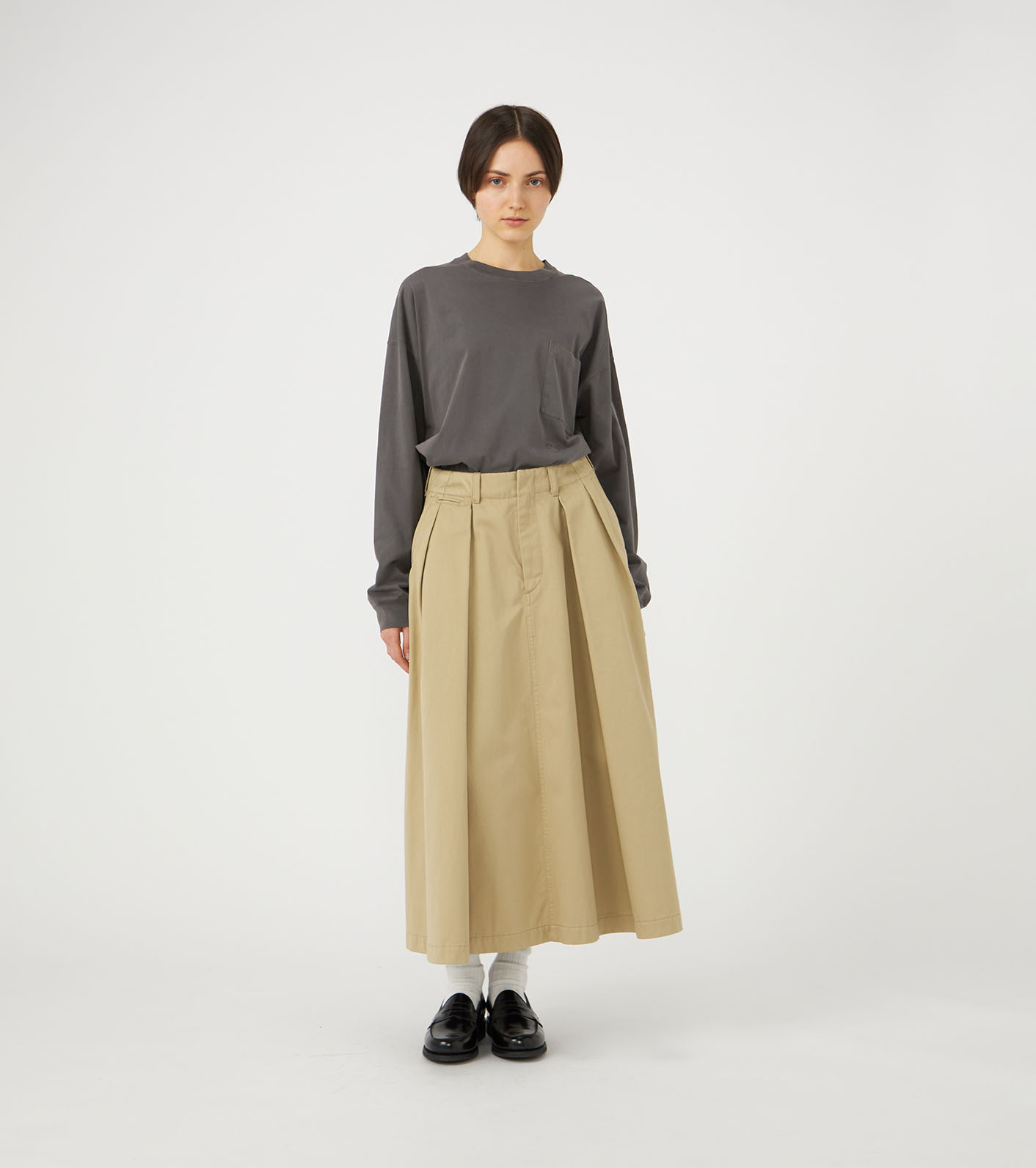 OOAL Long Sleeve Pocket Tee