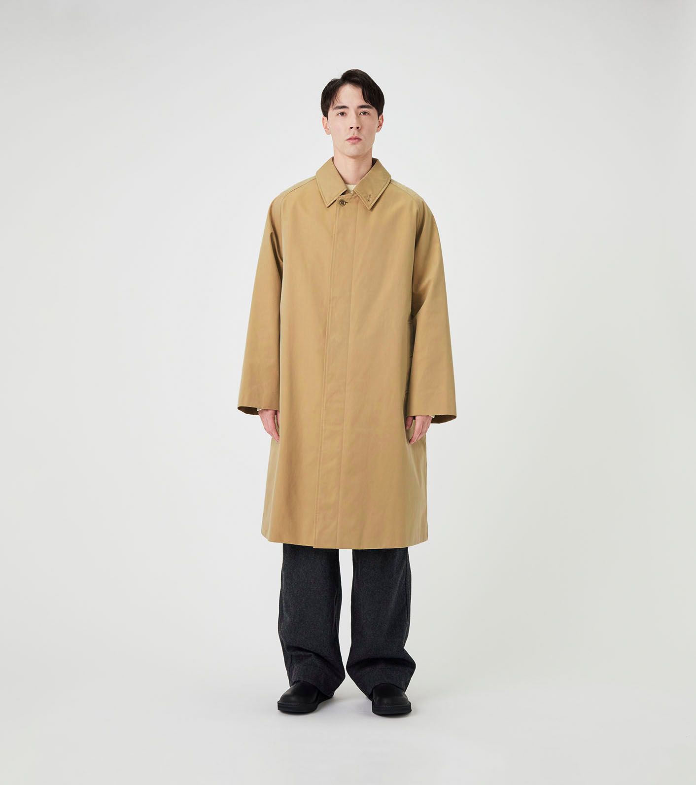 2L Cotton GORE-TEX Balmacaan Coat