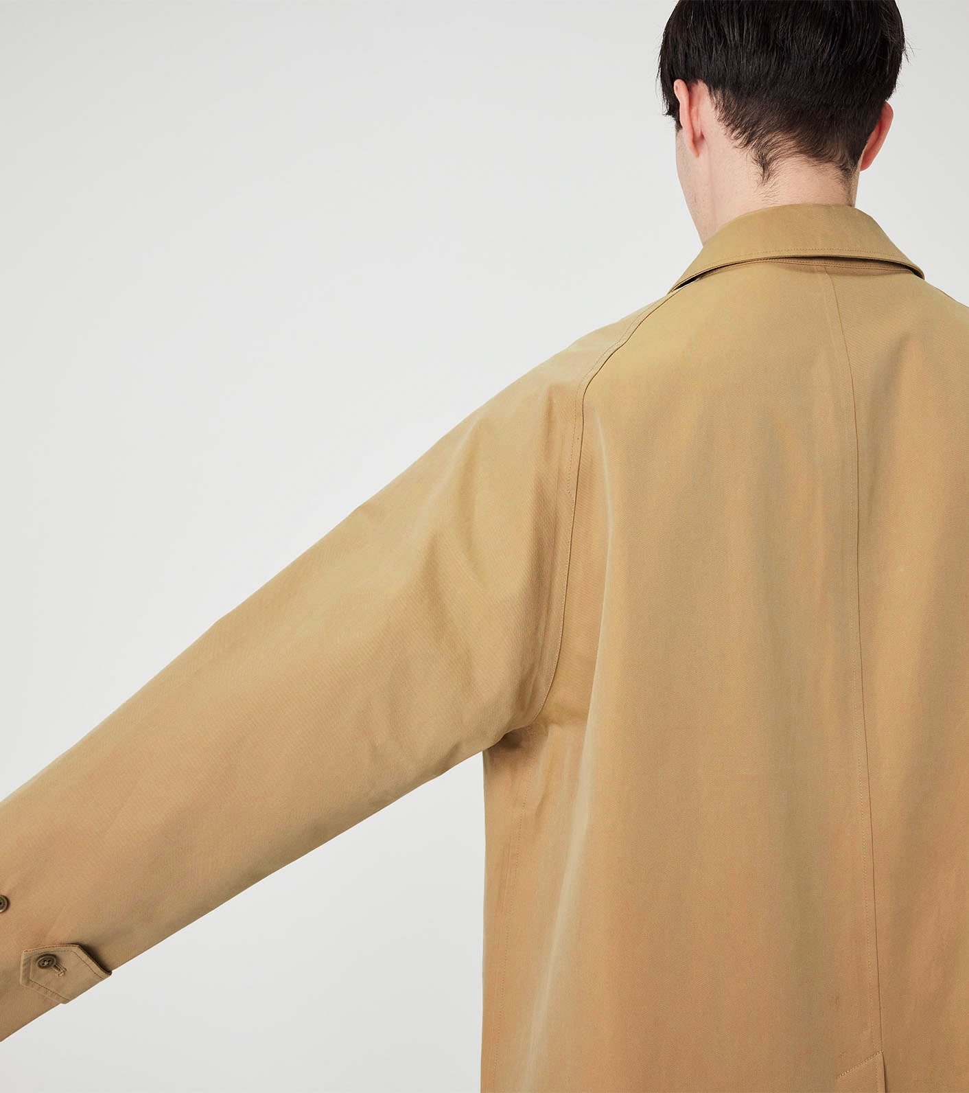 2L Cotton GORE-TEX Balmacaan Coat
