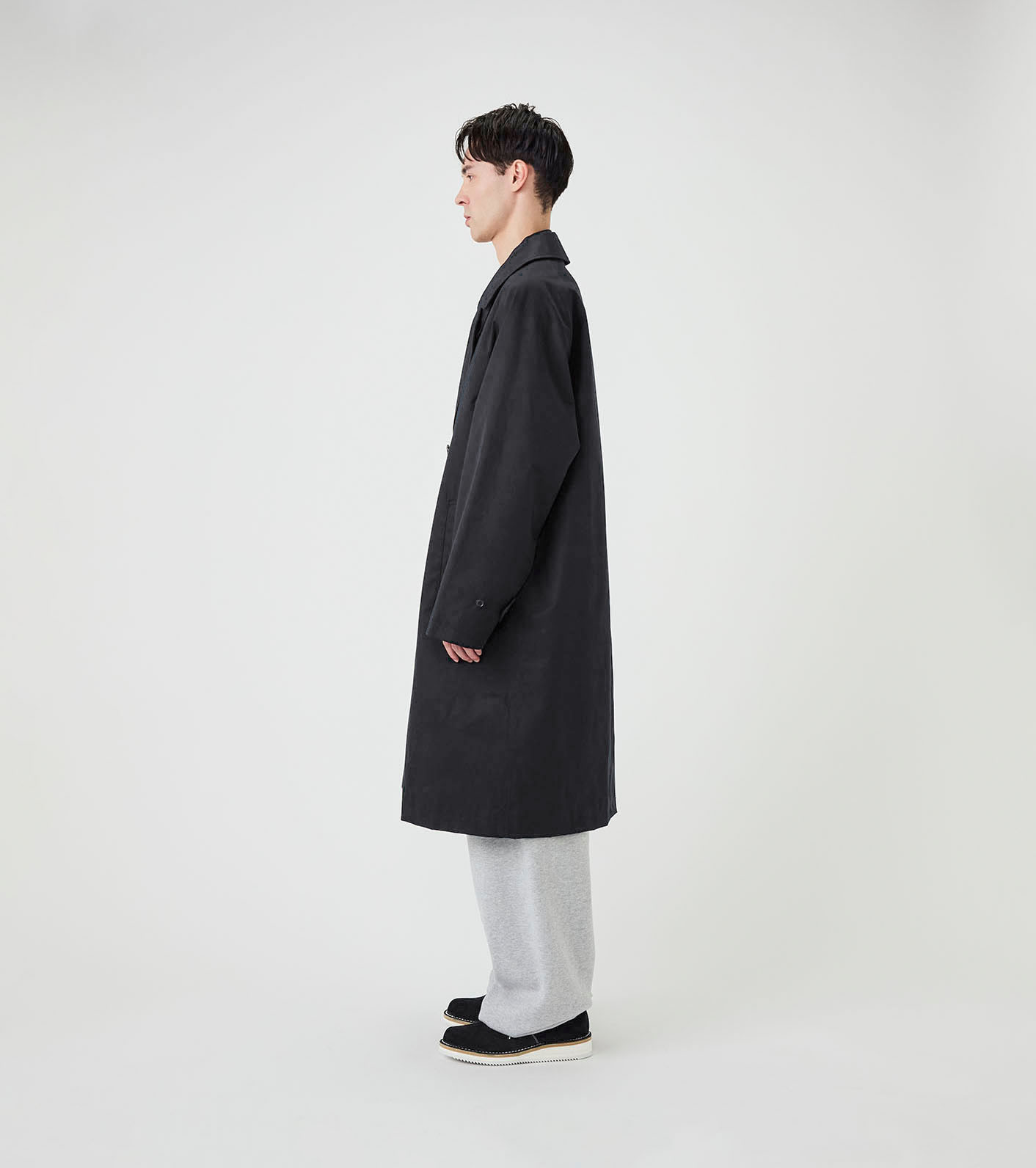 2L Cotton GORE-TEX Double Breasted Coat