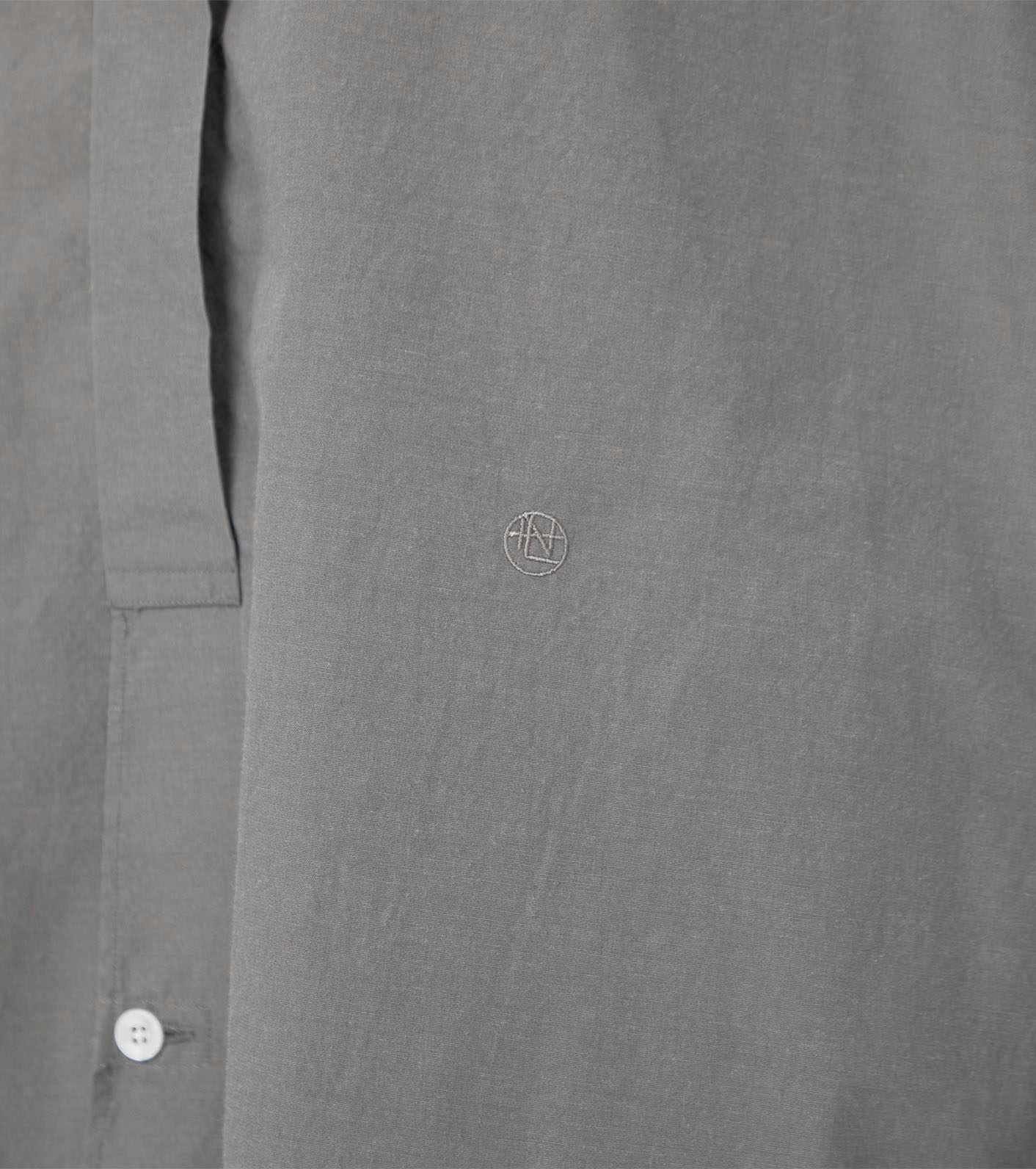 Band Collar Wind Shirt Dress