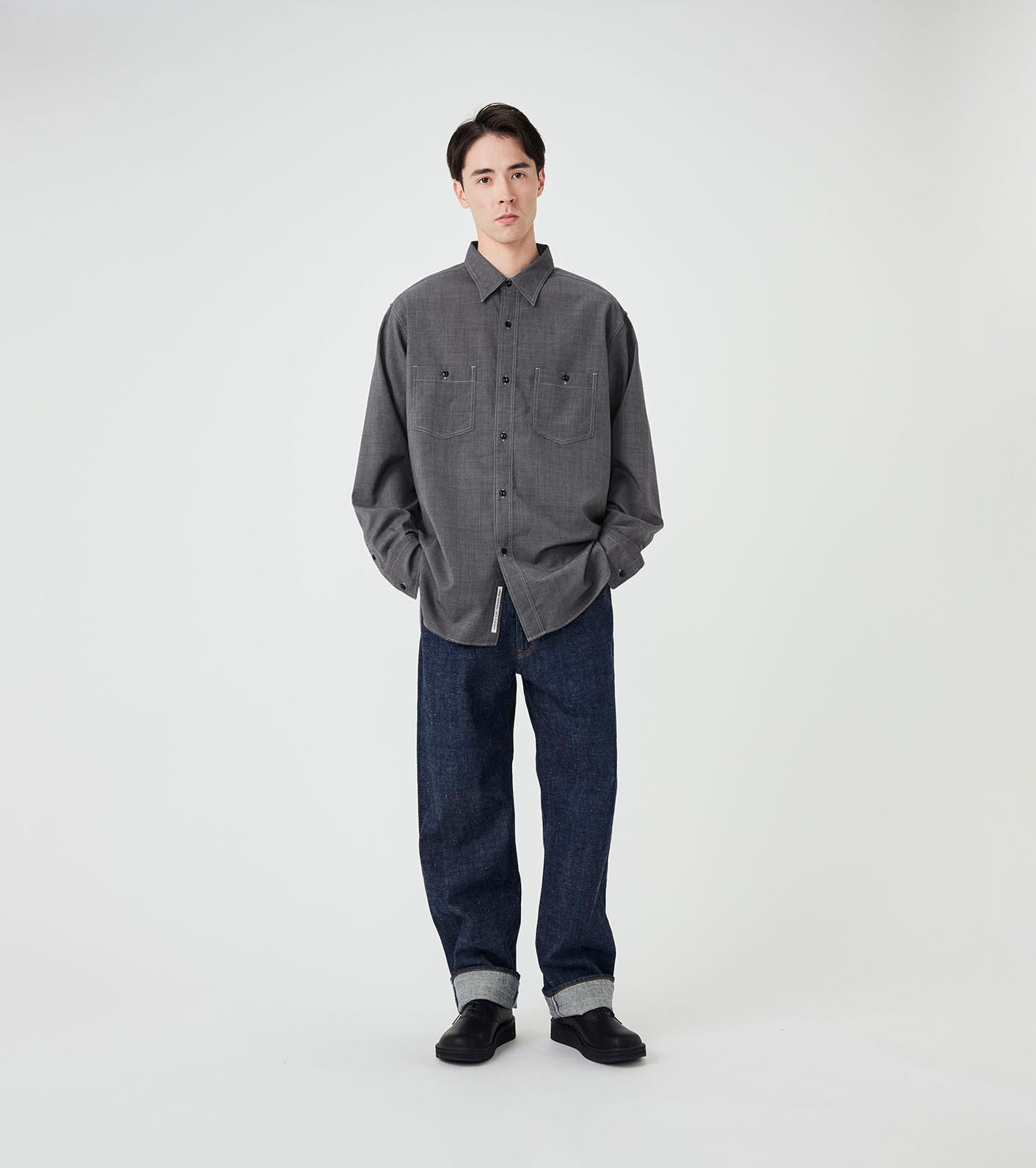 Polyester Wool Field Shirt