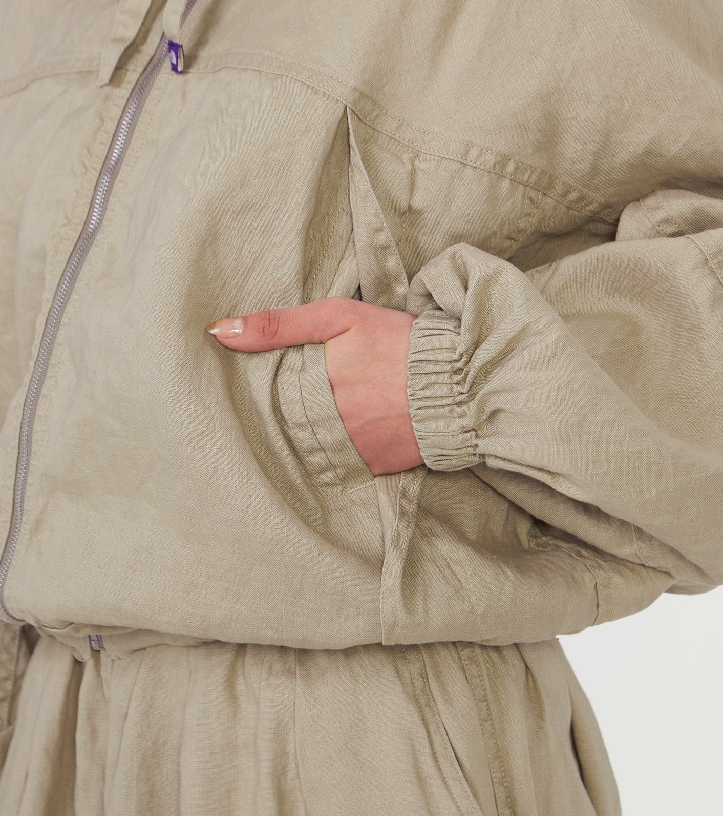 Hemp Mountain Field Cropped Jacket